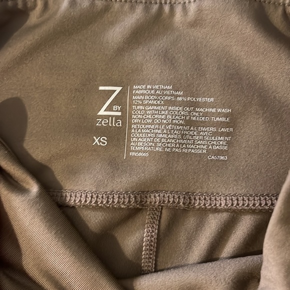 Light brown/tan leggings. - Picture 4 of 5